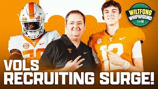 Tennessee Recruiting INTEL as Vols Move Up Rankings  5Star David Sanders TRENDING [upl. by Sharlene]