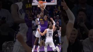 Mo Wagner amp LeBron trade poster dunks 😲 [upl. by Umeko]