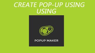 Popup Maker WordPress Plugin 2022  Popup Maker Tutorial for Beginners [upl. by Paff]