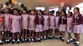 Langabuya Library Dedication on Mandela Day July 18 2018 [upl. by Stoeber]