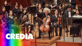 미샤 마이스키 Mischa Maisky 바흐무반주 첼로 모음곡 2번 사라방드 BachCello Suite No2 in d minor BWV 1008 Sarabande [upl. by Refinneg]