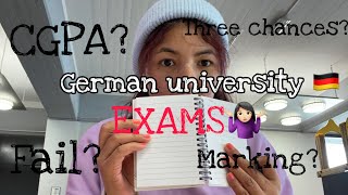 How exams are conducted and graded in german universities International Student in Germany [upl. by Oneida809]