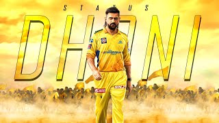 Dhoni In Chennai  Thala Dhoni  Dhoni status  CSK  Dhoni entry  msdhoni cskstatus [upl. by Jaddo]