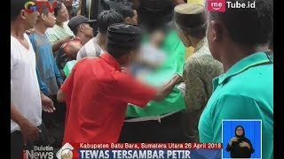 Dua Remaja Tewas Tersambar Petir saat Bawa Kulkas Menggunakan Becak Motor  BIS 2704 [upl. by Pernell]