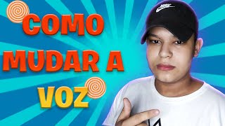 Como modificar a voz em tempo real pc 2021 [upl. by Ymereg]