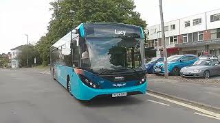 brand new Ilkeston flyer ADL E200 MMC  307 YY24 GZP leaving chapel street spondon 080724 [upl. by Ferriter]