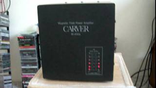 Carver M400a Magnetic Field Power Amp Bumpin [upl. by Bibeau624]