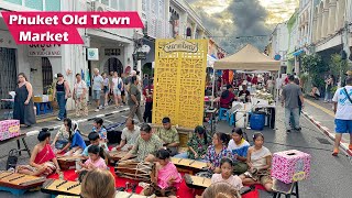 Phuket Old Town Weekend Market  Thailand [upl. by Asira]