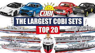 TOP 20 Largest COBI sets by the end of 2022 cobi [upl. by Adlee139]