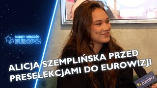 Alicja Szemplińska o powrocie na Eurowizję quotPosłuchałam intuicjiquot  Eurowizja 2023 [upl. by Petras390]