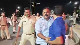 Lathi charge at Margao [upl. by Analaj]