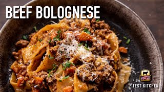 How to Make Classic Beef Bolognese  Ground Beef Recipe [upl. by Nievelt]