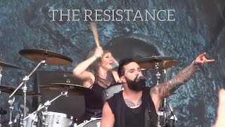 Skillet  quotThe Resistancequot Official Lyrics Video [upl. by Kizzee]