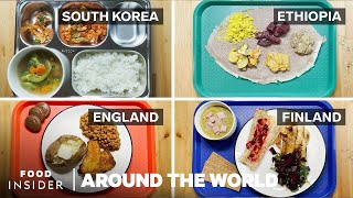 What School Lunch Looks Like Around The World  Around The World  Food Insider [upl. by Anaitat66]