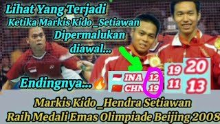 Final Olimpiade Paling Menegangkan  Markis KidoSetiawanIDN vs CHN Cai YunFu Haifeng [upl. by Nnylakcaj]