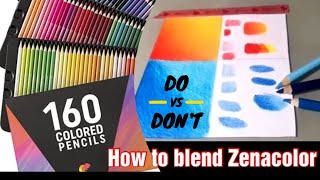 How to Blend with ZENACOLOR  Burnishing guide for beginners STEP BY STEP [upl. by Annazor535]