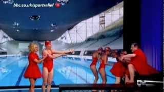 Fearne Cotton and Patrick Kielty Dance on to Sport Relief 2012 [upl. by Neerbas764]