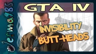 GTA4 Multiplayer Invisibility ButtHeads  More Nonsense w STAR [upl. by Pliner]