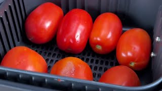 ¡Coloca los tomates en la Air Fryer y sorpréndete con los resultados [upl. by Linzer]