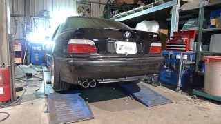 雷力BMW E36 325is 中段低調超跑尾 THUNDER BMW E36 325is Mid pipeMuffler [upl. by Eliathan]