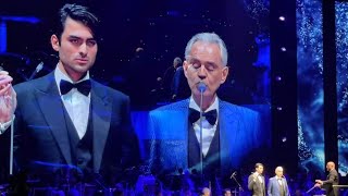 Andrea Bocelli live 2022 Sydney Australia Tour sneak peek  28 Oct 2022 [upl. by Kentigera]