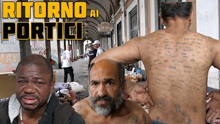 Stazione Termini Ritorno nellInferno dei Portici occupati di giorno [upl. by Verdi412]