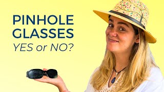 Try this Pinhole Glasses for Eyesight amp Vision Improvement [upl. by Monto673]