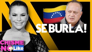 SE BURLAN DE OLGA TAÑÓN EN VENEZUELA DIOSDADO CABELLO sigue dando duro a cantantes Chisme No Like [upl. by Rosabel]