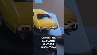 1972 Oldsmobile Cutlass W29 442 Custom Model [upl. by Id]