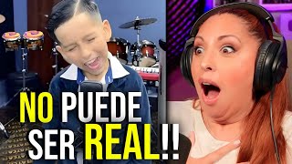 NIÑO PRODIGIO HACE LO IMPOSIBLE  VOCAL COACH Reaction amp Analysis [upl. by Atsed]