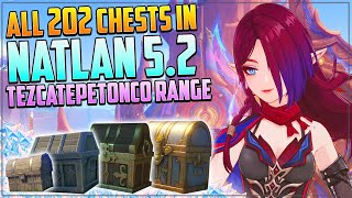 Guide to ALL 202 Chests in Natlan  Tezcatepetonco Range  Genshin Impact 52 [upl. by Ahsekan]