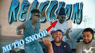 Alemán  Mi Tio Snoop Ft Snoop Dogg VIDEO REACCION [upl. by Inasah]