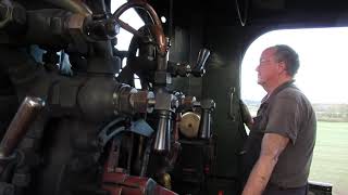 On The Footplate Pannier Tank 6412 Leaving Shenton 301218 [upl. by Reinold]