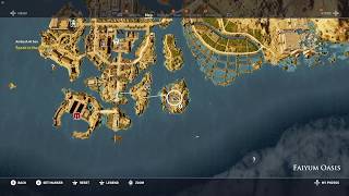 IN PLAIN SIGHT PAPYRUS Assassins Creed Origins  On an island south east of Krokodilopolis [upl. by Alemak]