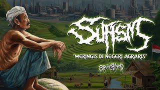 SUFISM  Meringis Di Negeri Agraris  OFFICIAL LYRIC VIDEO  SINGLE 2024  BRUTAL MIND [upl. by Bacon442]