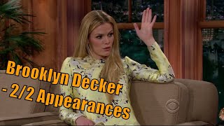 Brooklyn Decker  Plays Along With Craigs Innuendos  22 Appearances HD Read Description [upl. by Zacharie]