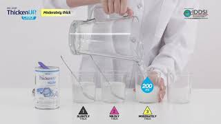 RESOURCE® THICKENUP® Clear Thickening Demonstration [upl. by Belia267]