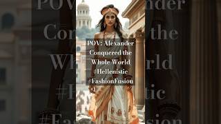 What if Ancient Greece Takes over the World fusionfashion greekfashion [upl. by Schuler644]