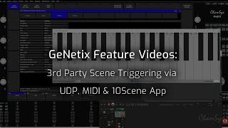 GeNetix Feature Videos 3rd Party Scene Trigger Integrations [upl. by Euqinahs]