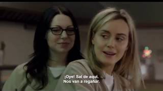 OITNB  Alex and Piper prebreak up fight 1x12 Sub Español [upl. by Forrer13]