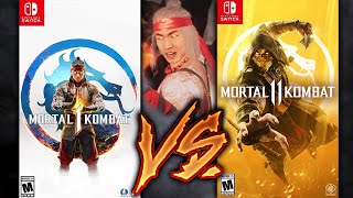 Mortal Kombat 1 vs Mortal Kombat 11 on Nintendo Switch  2025 [upl. by Hetty]