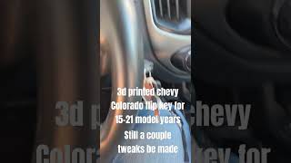 Chevy Colorado flip key upgrade [upl. by Raddi]