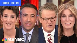 Reaction to the 2024 election  MSNBC Highlights [upl. by Idelia]