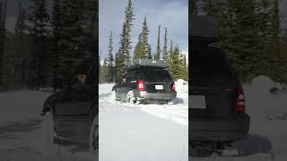 Subarus Deep Snow OffRoad Adventure Creating its Own Trail [upl. by Clippard456]