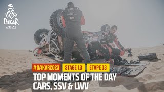 Cars Top moments  Stage 13  Dakar2023 [upl. by Giorgio]