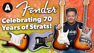 Celebrating the 70th Anniversary of the Fender Stratocaster [upl. by Sabra]