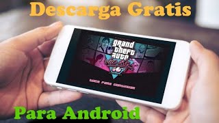 Como descargar gratis GTA Vice city para AndroidÚltima versión [upl. by Kaltman]