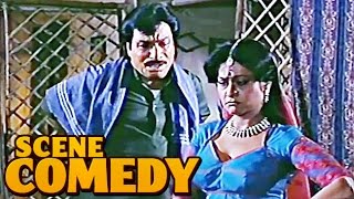 Aruna Irani amp Kader Khan Comedy Scene  Kab Tak Chup Rahungi  Aditya Pancholi Amala Akkineni  HD [upl. by Inilahs]