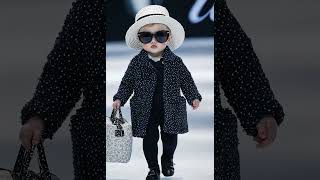 Chubby Baby on the Runway cutefashionbaby babycollection babywear [upl. by Rolecnahc]