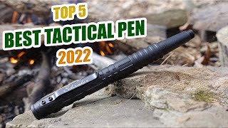 TOP 5 Best New Tactical Pens in 2022  Flash Review [upl. by Ycnaf]